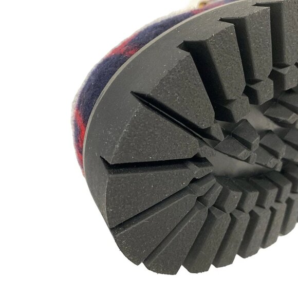 GUCCI Horsebit - Dark Navy Red Black Wool Men's Other Style Shoes 430-021125 - Picture 6 of 8